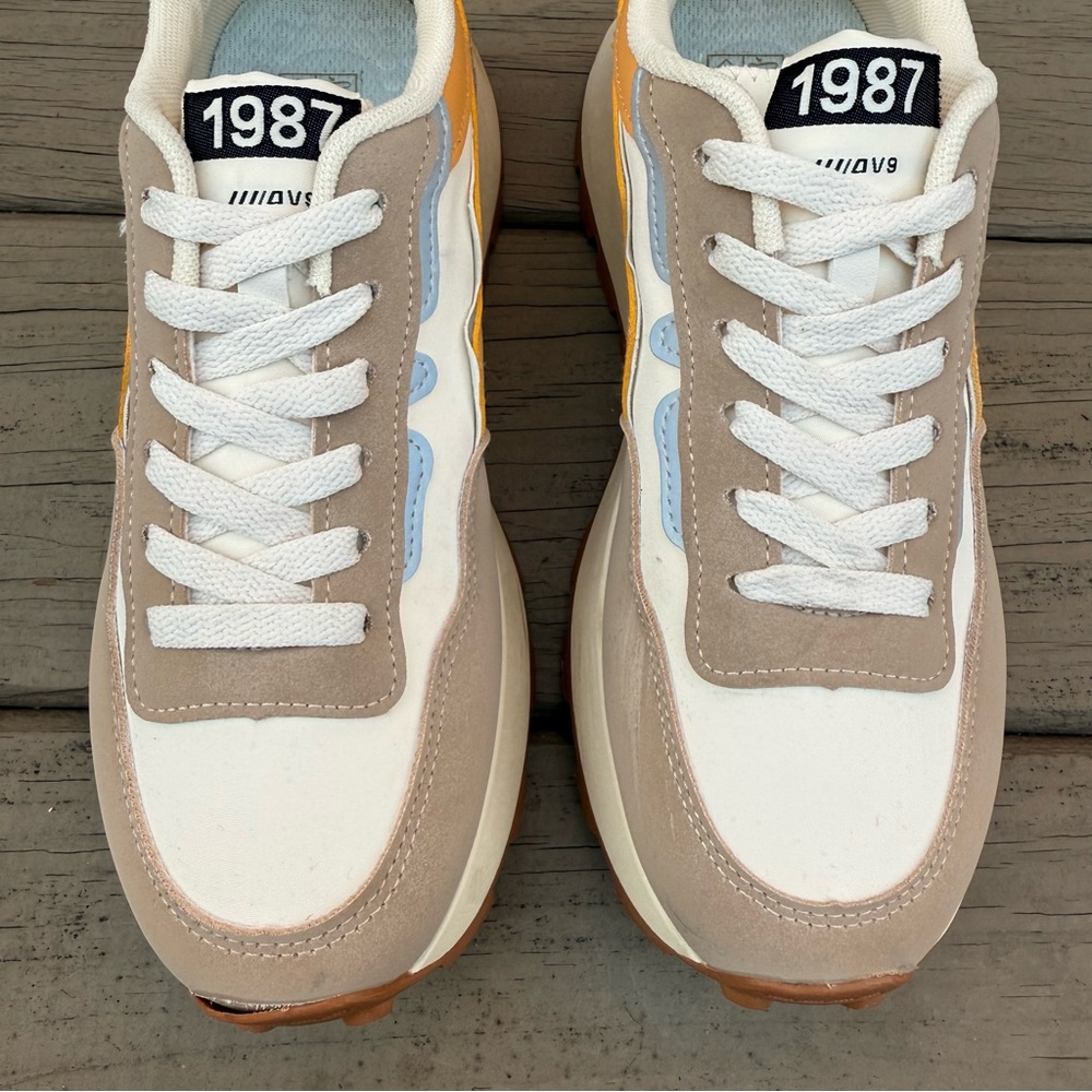 fashion "Forrest Gump" style walking sneakers - Picture 5 of 16